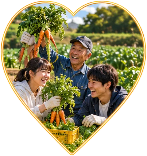 ①のハート写真